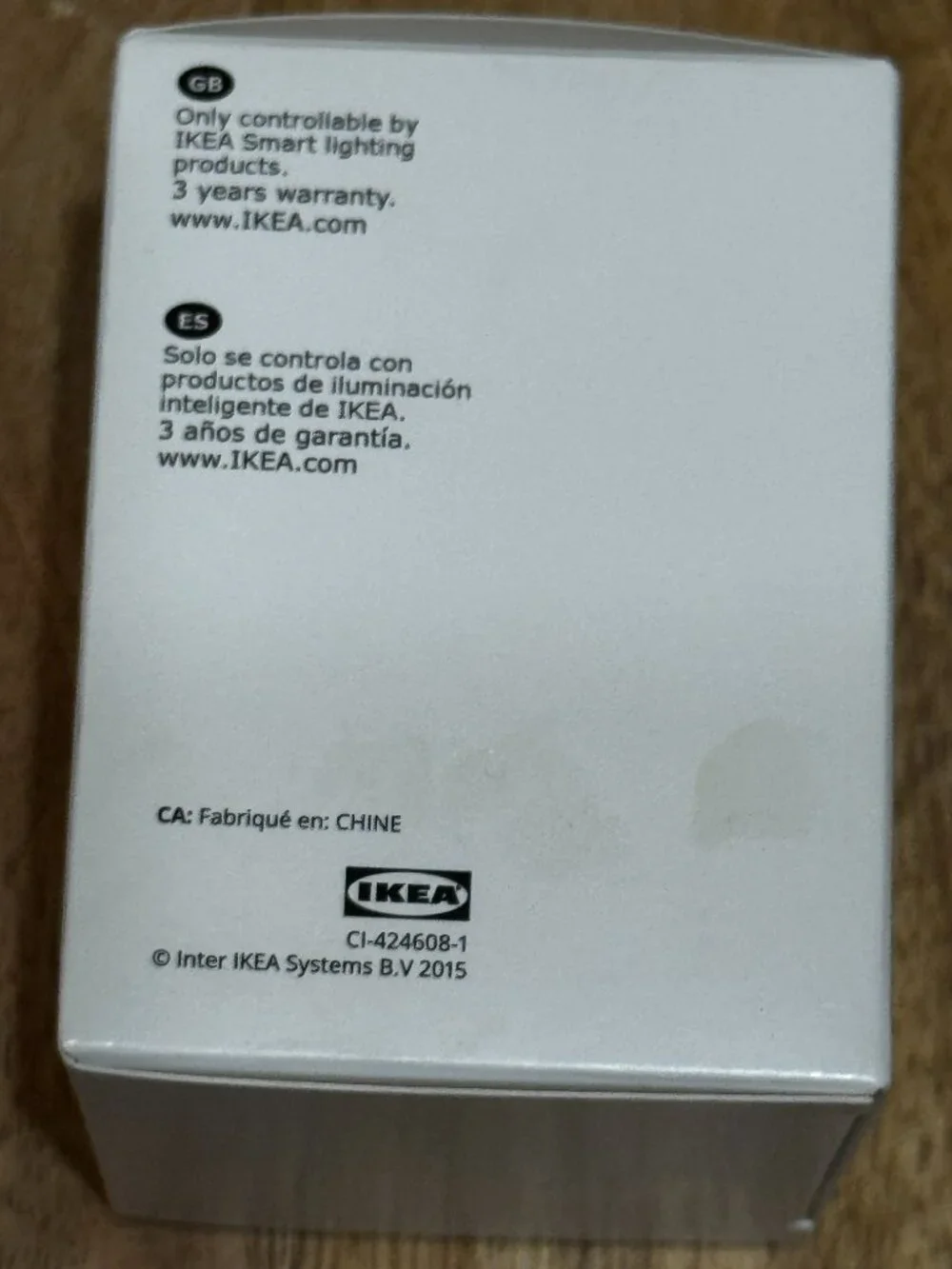 IKEA TRÅDFRI LED Bulb GU10 380 Lumen, Dimmable, Color White Spectrum 005.474.82